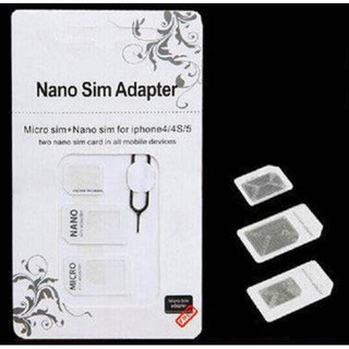 Nano SIM Card Adapter 4in 1
