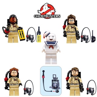 4Pcs Ghostbusters Building Blocks New Weapons Figures Toys For Children Heroes 