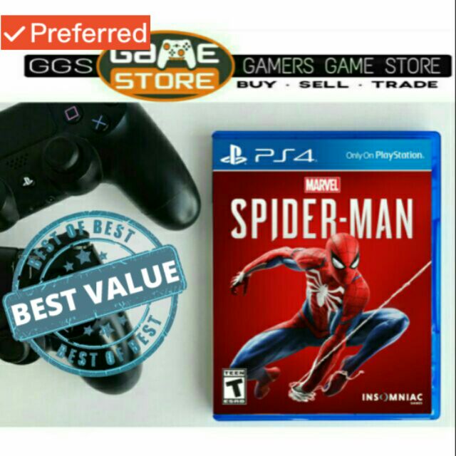spider man ps4 trade in value