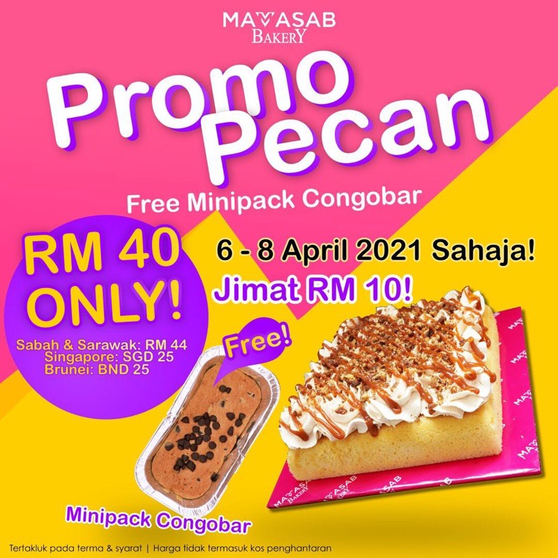 Mamasab Cake Exclusive Promo (from 25-26 March) | Shopee Malaysia