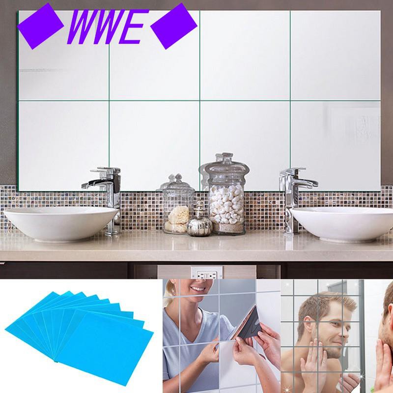 Wwe Modern Art 9 16 32x Mirror Tile Wall Sticker Square Self