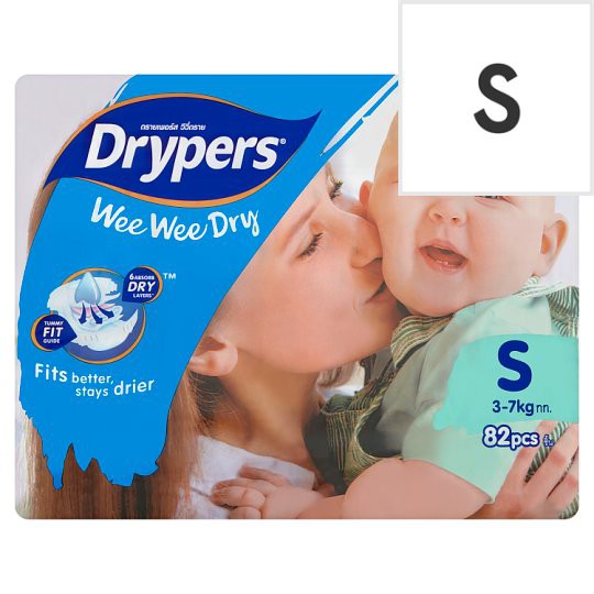 pampers drypers wee wee dry