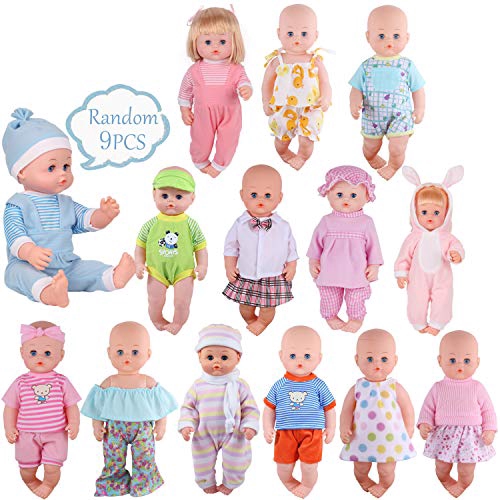 9 inch baby doll clothes