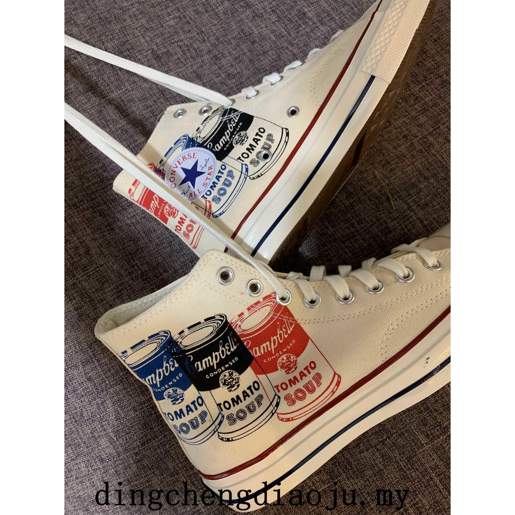 campbell's soup converse high tops