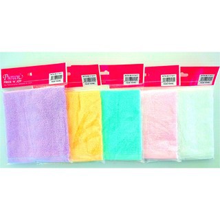 Pureen Face Towel Rainbow Colour (11'x11')