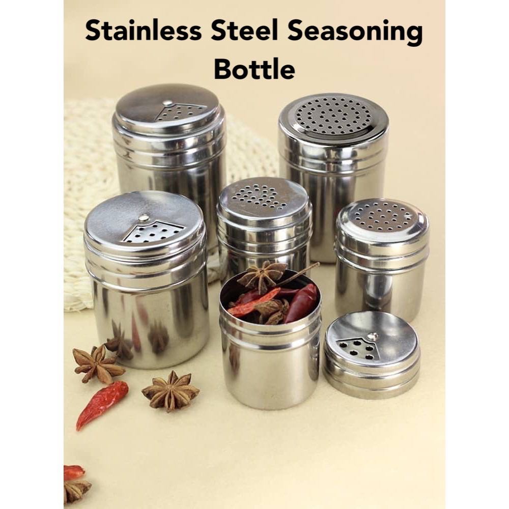 Stainless Steel Seasoning Bottle Condiment Bottle/ Salt Bottle/ Sugar Bottle/Pepper & Spicy Bottle