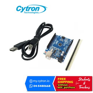 Compatible Arduino Uno Form Factor with USB Cable UNO-CH340
