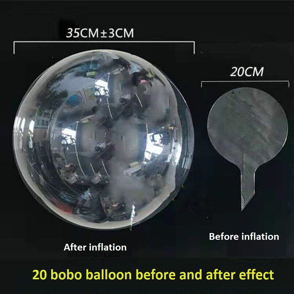 [Ready Stock] transparent bobo balloon