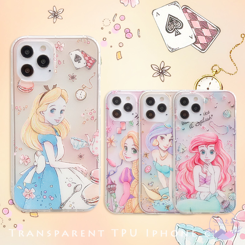 Iphone 13 Pro Max Case Disney Princess Alice Ariel Case Jasmine Iphone 12 Case Shockproof Soft Iphone 11 Silicone Rapunzel Case Iphone Xs Max Xr Xs 7 8 Plus Case Shopee Malaysia
