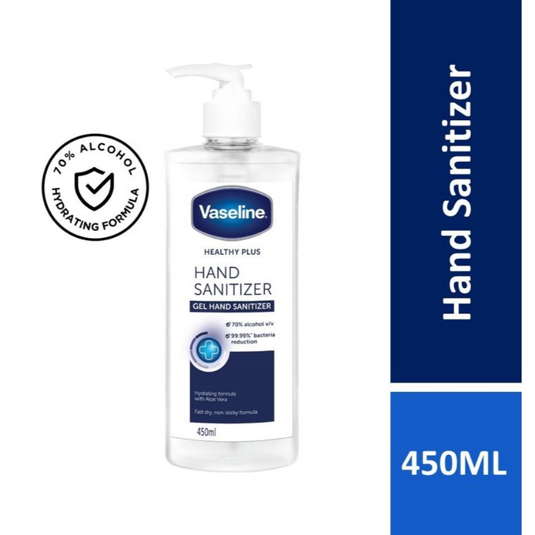 Vaseline Healthy Plus Hand Sanitizer 450ml Shopee Malaysia