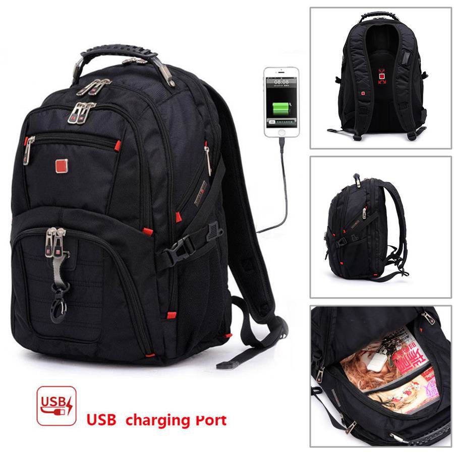 swiss gear backpack with usb port