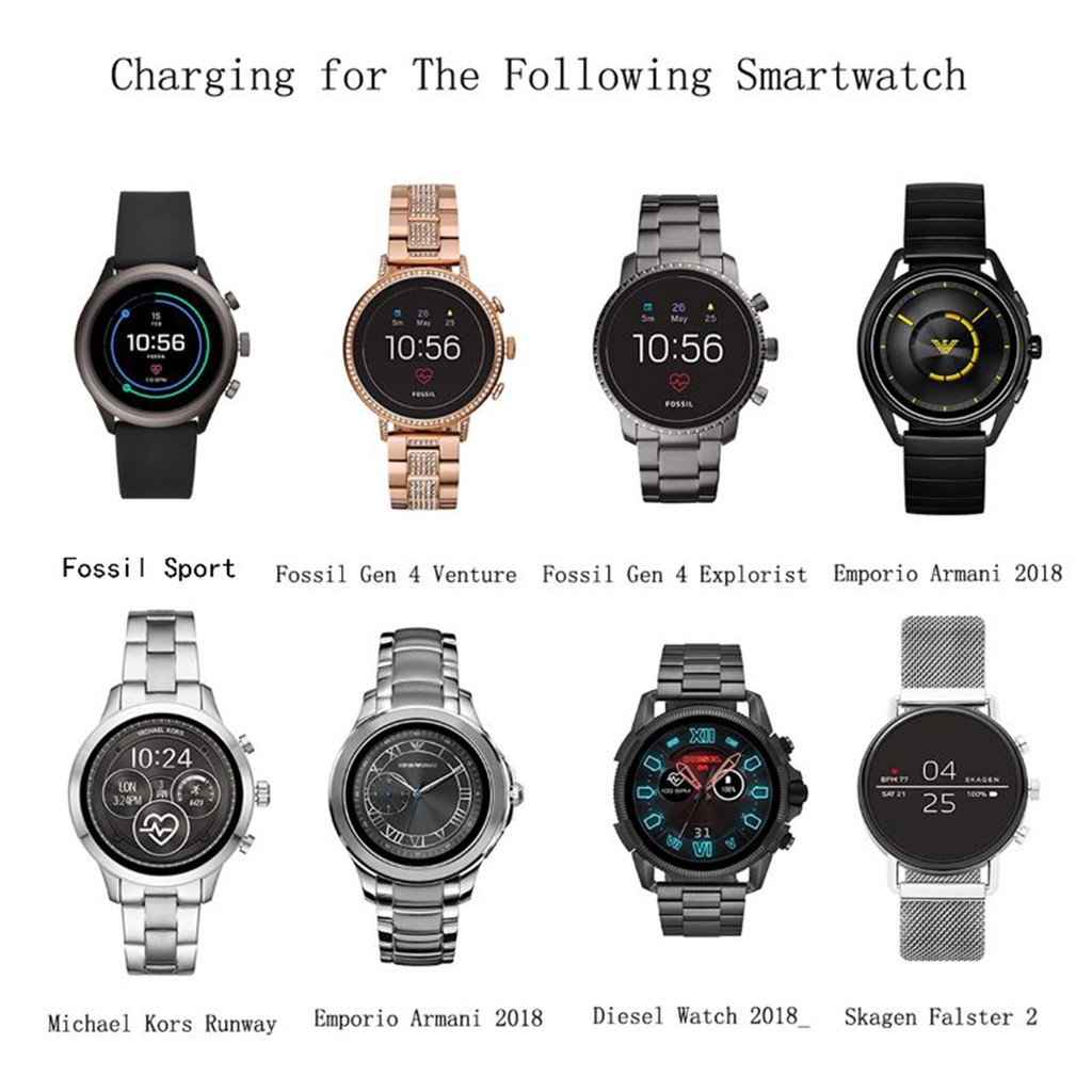 emporio armani connected smartwatch charger