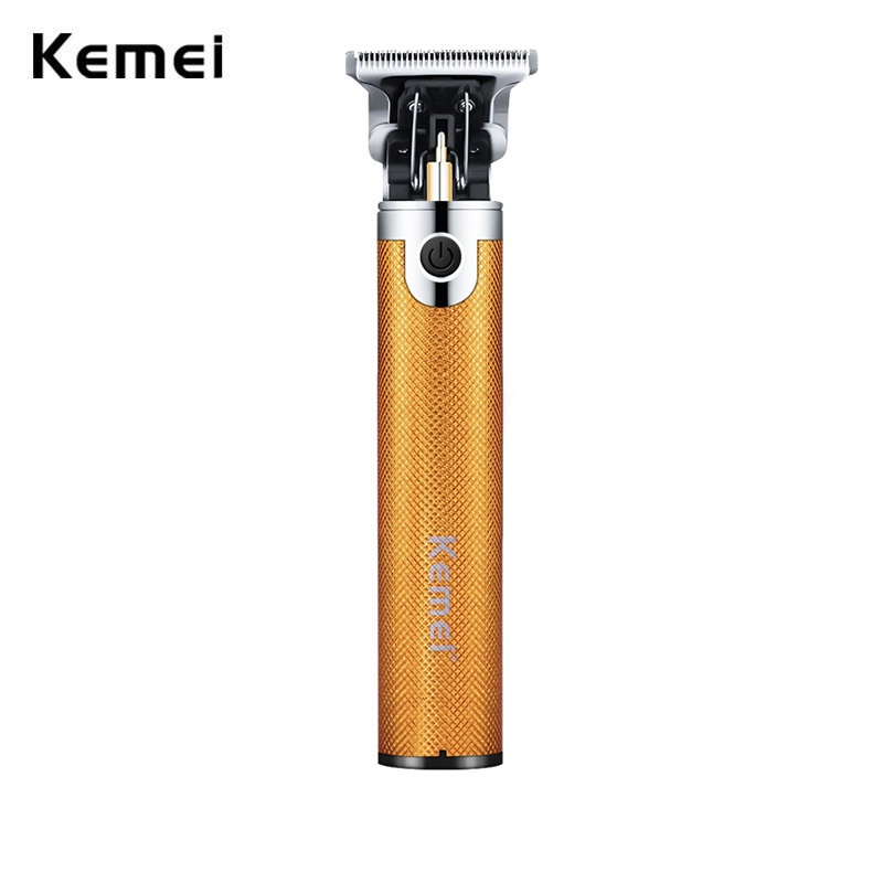 Kemei Electric Hair Trimmer KM-700A USB Rechargeable Barber Shaving Clipper Professional Bald Head Carving Haircut Machine Men