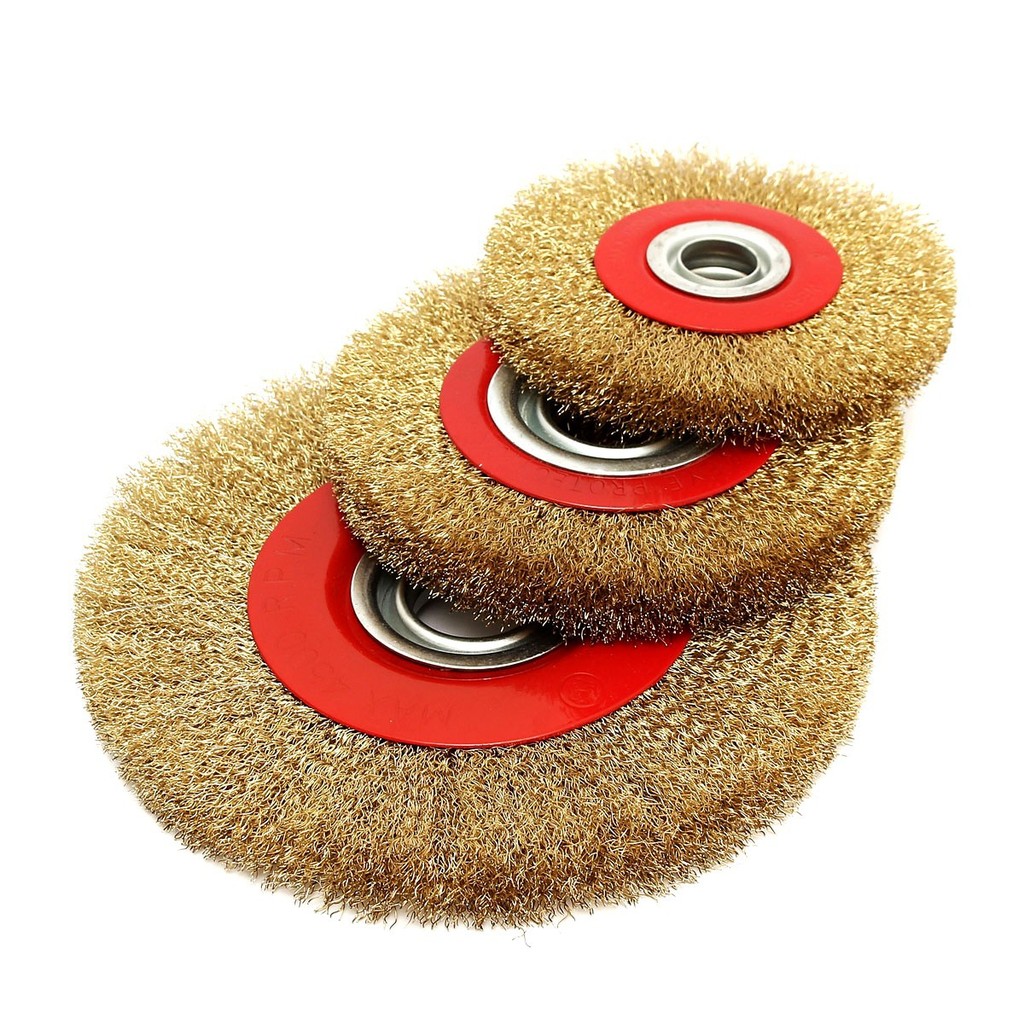Bench Grinding Wire Wheel Grinder 5 6 8 Wire Brush Fine With