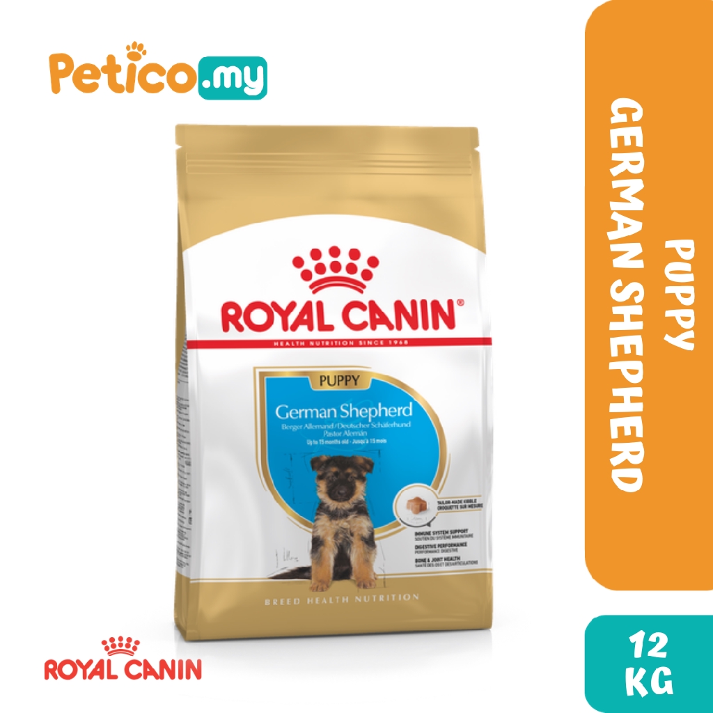 Royal Canin German Shepherd Puppy 12KG Dry Dog Food Shopee Malaysia