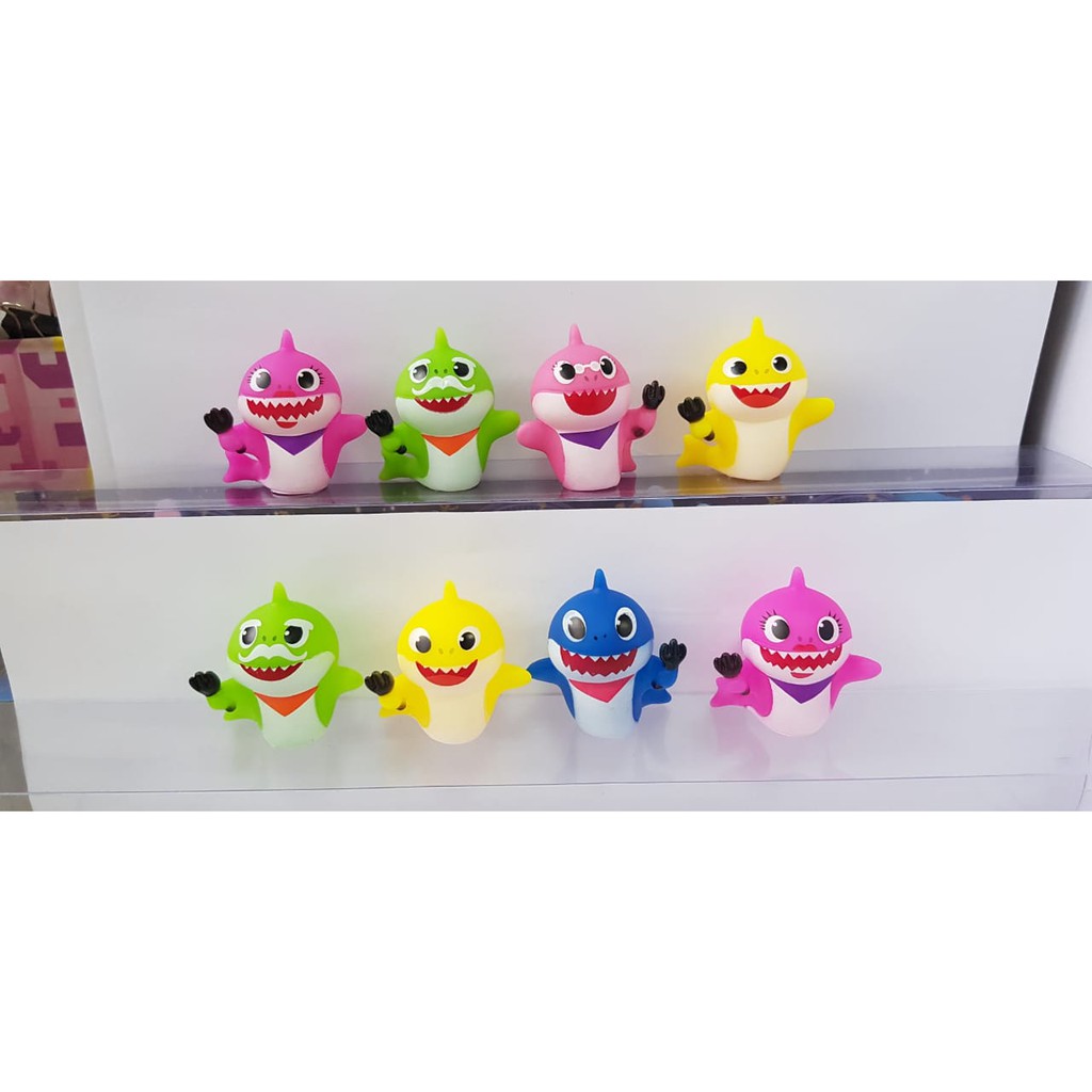 baby shark plastic figures