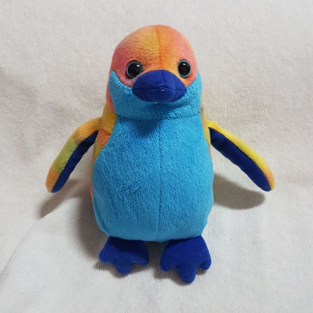 rainbow penguin stuffed animal