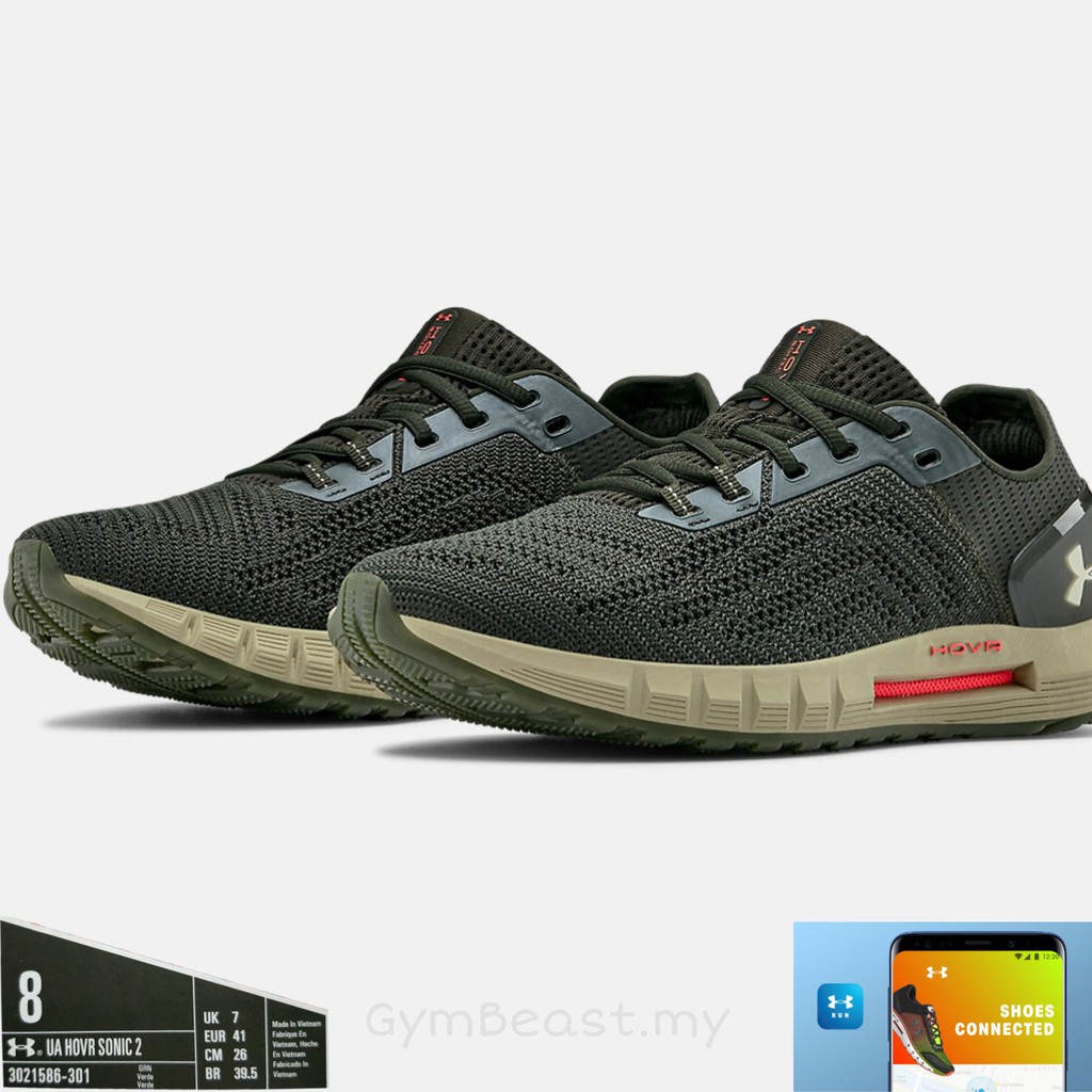kasut under armour bluetooth