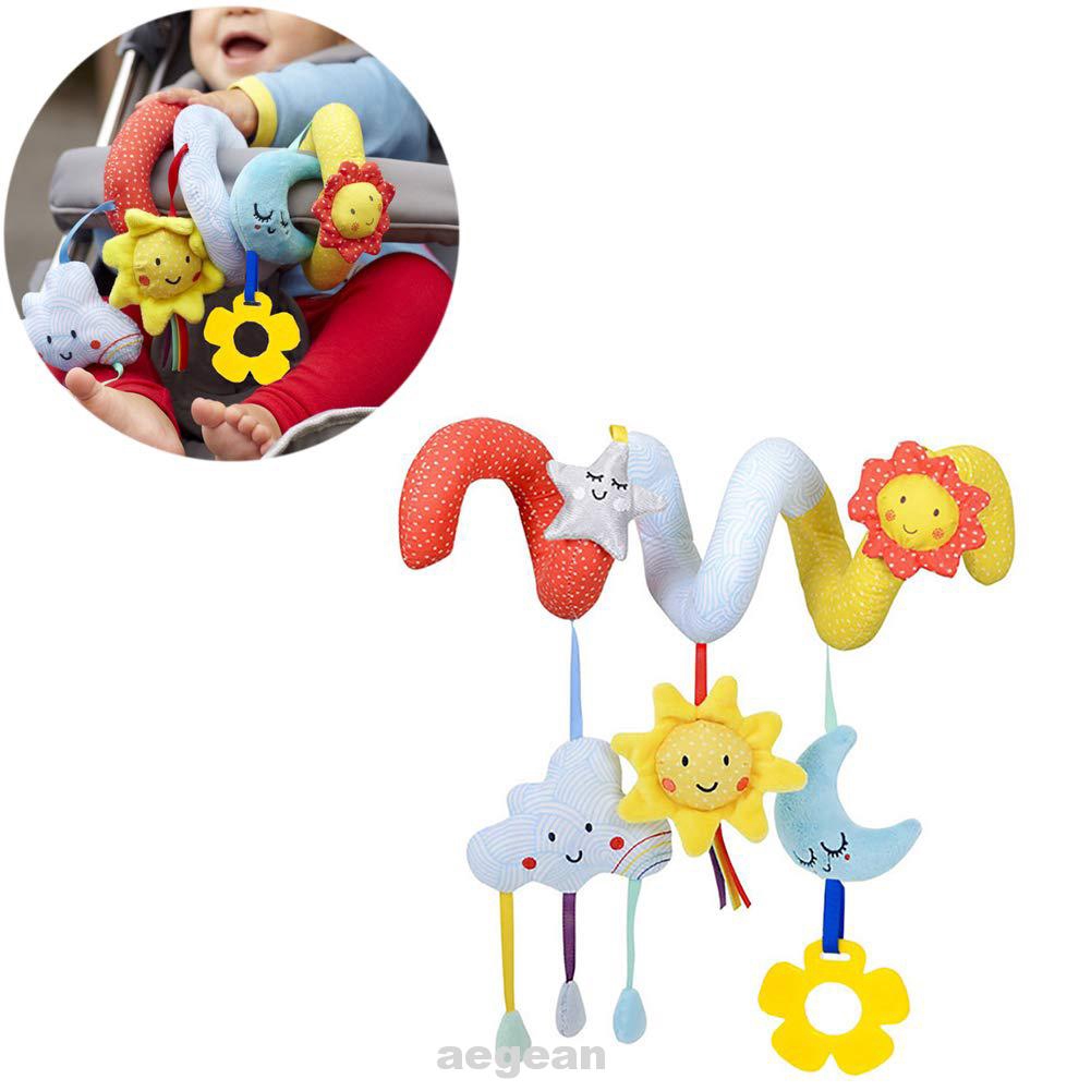 Cloud Educational Moon Plush Spiral Shape Stroller Accessories Sun