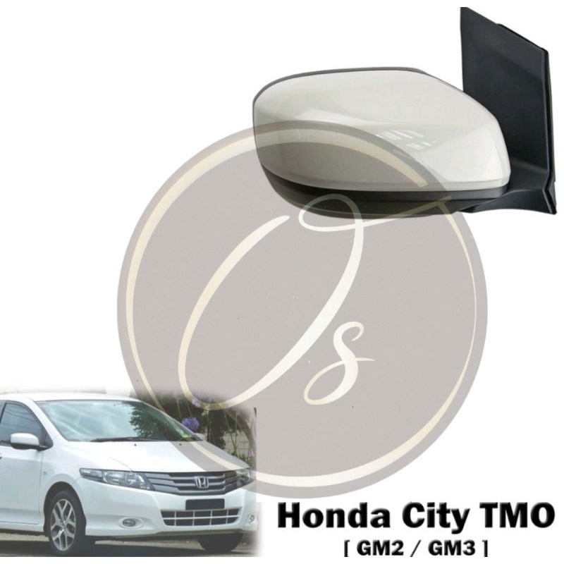 Honda City Tmo 2009 2013 3 wire Rearview Side Mirror full set with