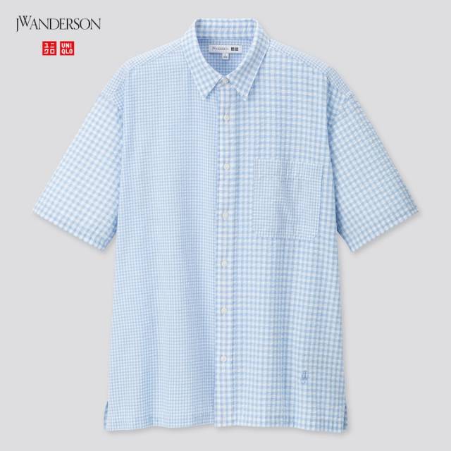 Uniqlo x Jw Anderson Seersucker Shirt Original | Shopee Malaysia