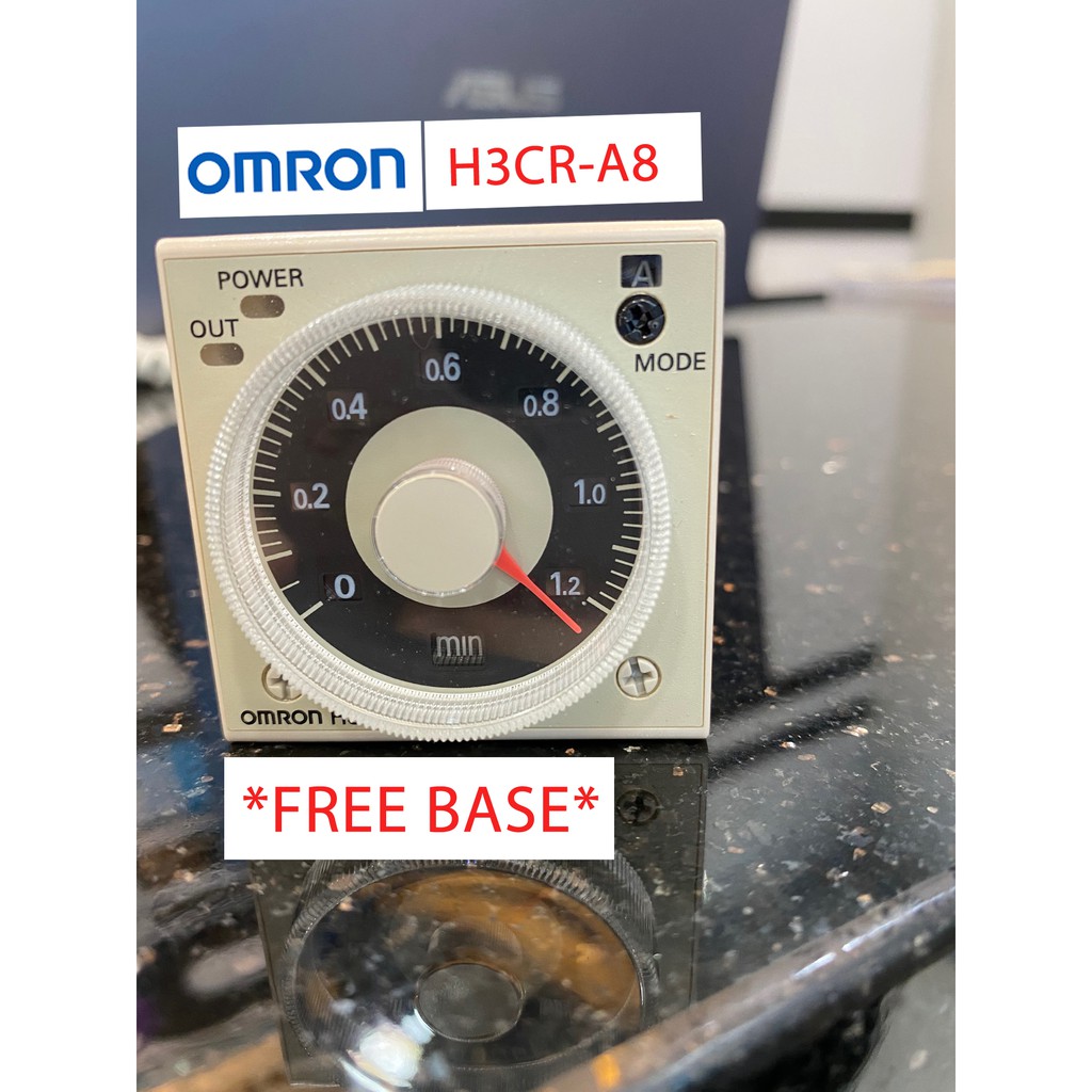 OMRON H3CRA8 Time relay,*Free Base* Time calculator,Solid state timer