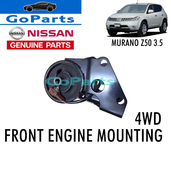 Nissan Murano Z50 3 5 4wd Engine Mounting Front Frt Original 11270 Cn20b Shopee Malaysia