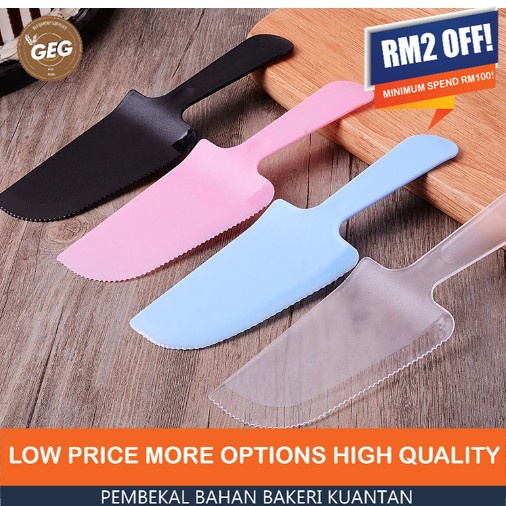 GEG Plastic Cake Knife READY STOCK Disposable Plastic Knife Birthday