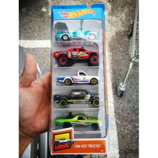 hot wheels hot trucks 5 pack 2019