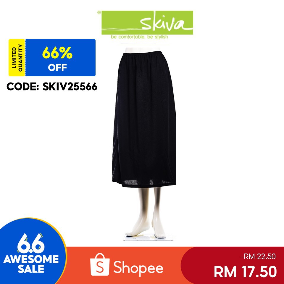 SKIVA Kain Dalam Wanita  Muslimah Petticoat Female 