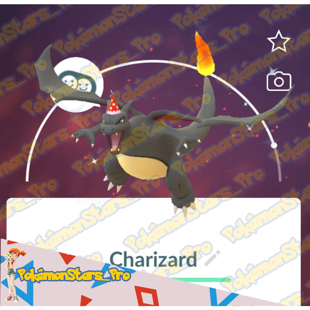 ✨Pokémon GO - Shiny Party Hat Charizard Trade Service!✨