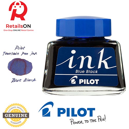 Pilot Fountain Pen Ink Bottle 30ml Blue Black / Namiki Fountain Pen