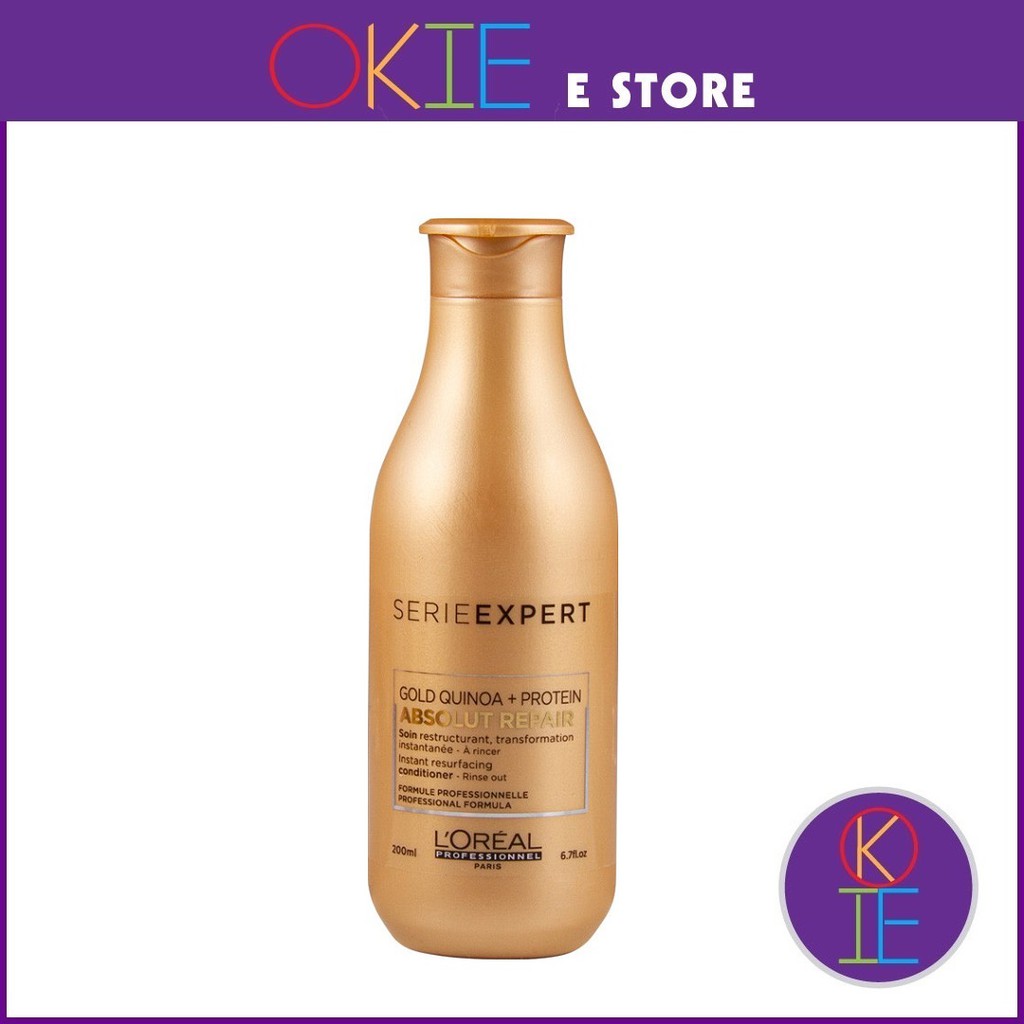 Loreal Serie Expert Gold Quinoa + Protein Absolut Repair Conditioner