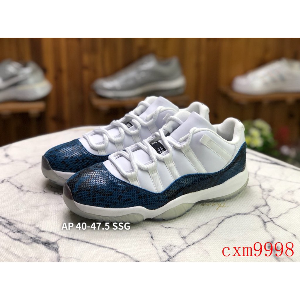 low top snakeskin 11
