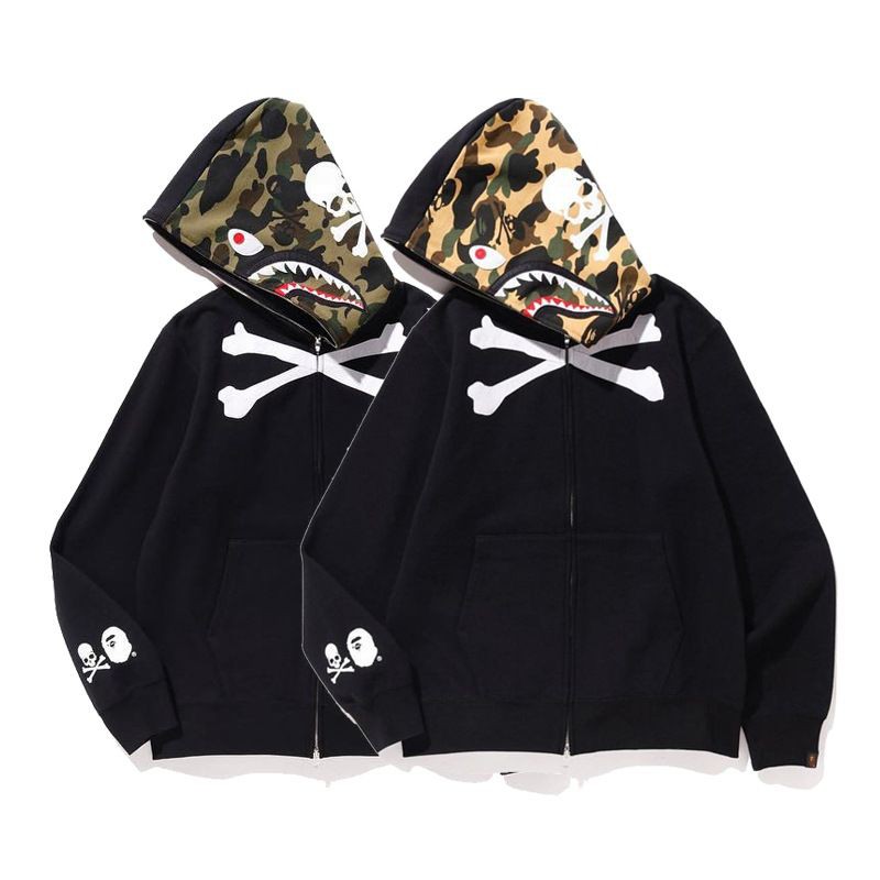 bape skull hoodie