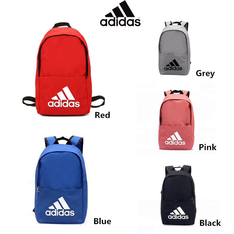 red and blue adidas bag