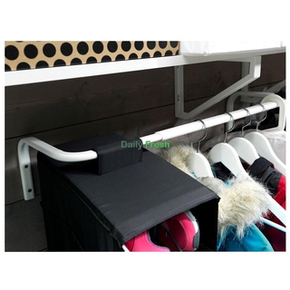 Ikea MULIG Clothes Bar Adjustable Rack Rak  Tuala Rak  Baju  