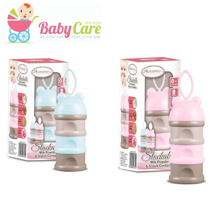Autumnz Milk Powder Dispenser Stackable Milk Powder Container & Snack
