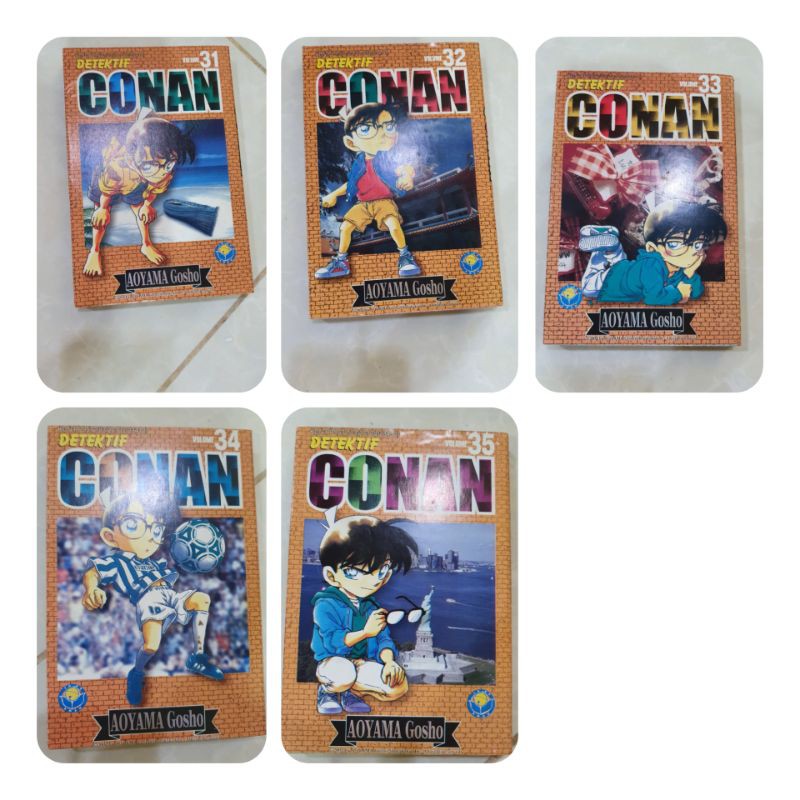 Set 1 Preloved Detective Conan Malay Version Shopee Malaysia