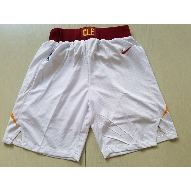 cleveland cavaliers white shorts