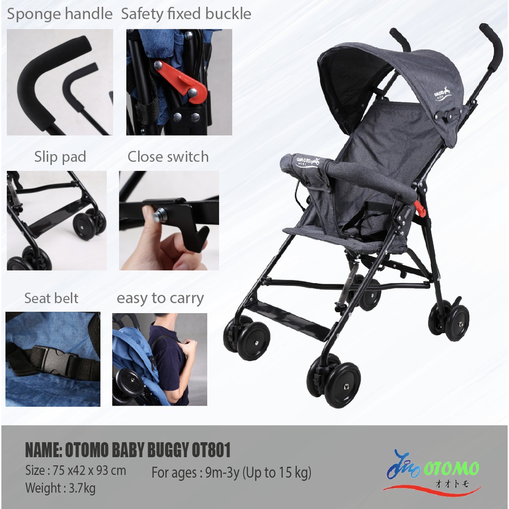 umbrella stroller reclining back