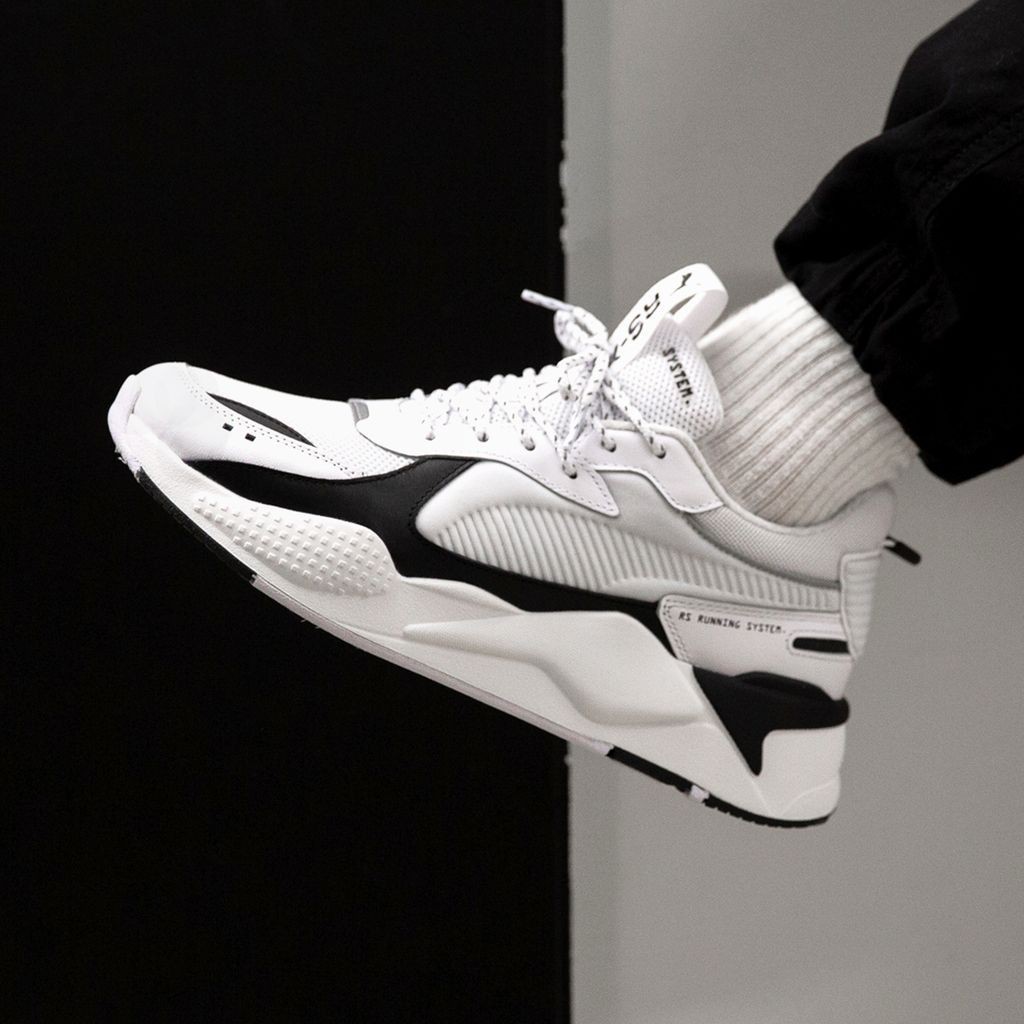 puma rsx all white