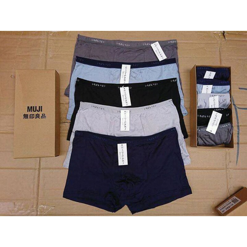 Set Of 5 Japanese boxer Boxers With Full Boxes | Shopee Malaysia