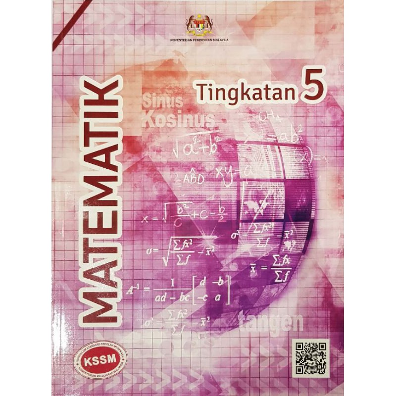 Buku Matematik Tingkatan 5  Buku teks digital matematik kbsm tingkatan