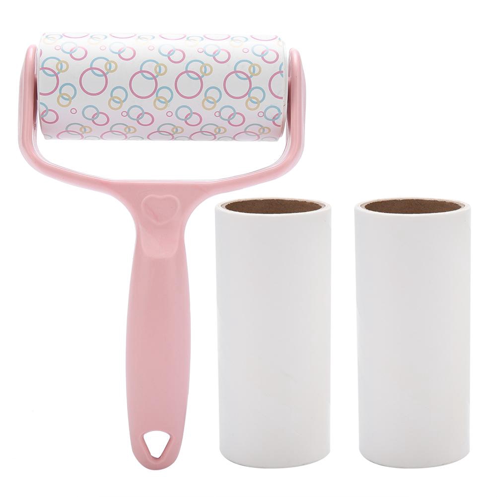Adhesive Sticky Lint Remover Roller Brush For Pet Hair Floor