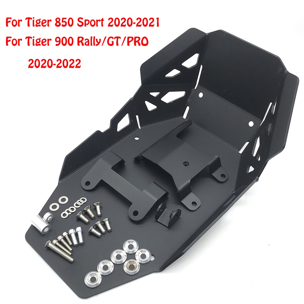 Motorcycle Stainless Steel Skid Plate Engine Protector Guard Chassis