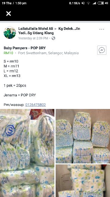 pop dry pampers