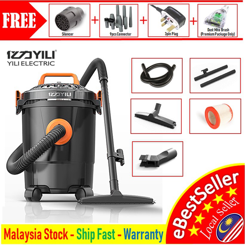 🔥🔥FREE GIFT YILI Heavy Duty Powerful 1200W 3in1 Dry / Wet / Blower