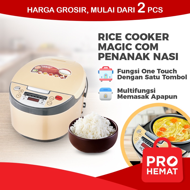 Prohemat Electric Rice cooker 2L Magic Com Smart cooker touch screen