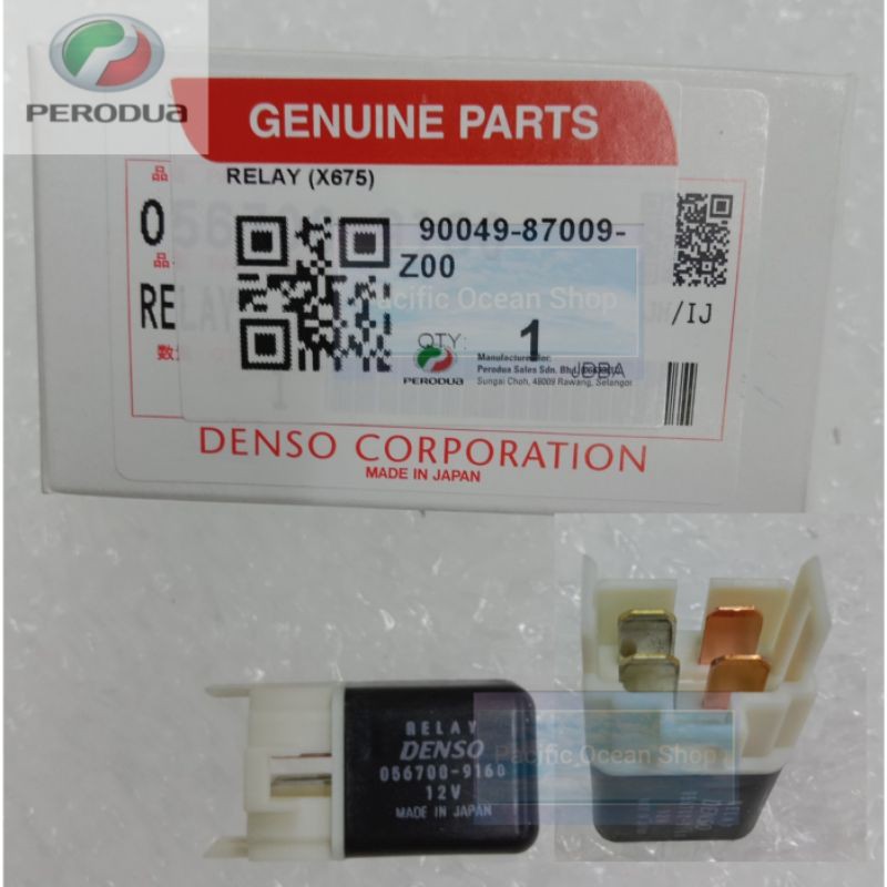 Air Cond Relay Fuse Denso Original Kancil Kelisa Kenari (9004987009